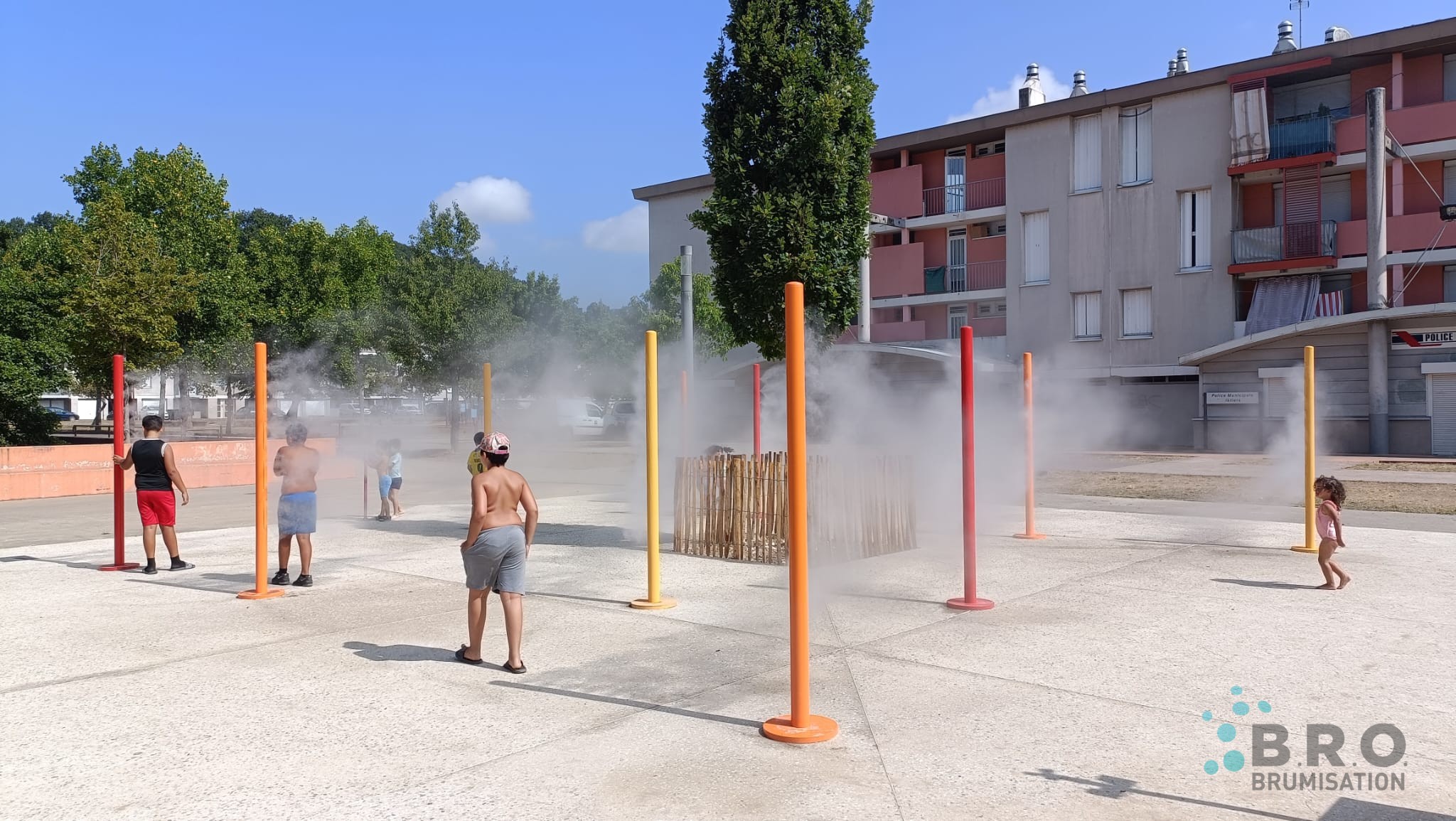 Brumisation urbaine