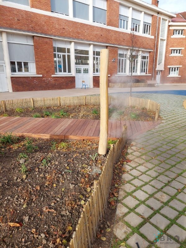 Arche brumisateur Nantes mat bois