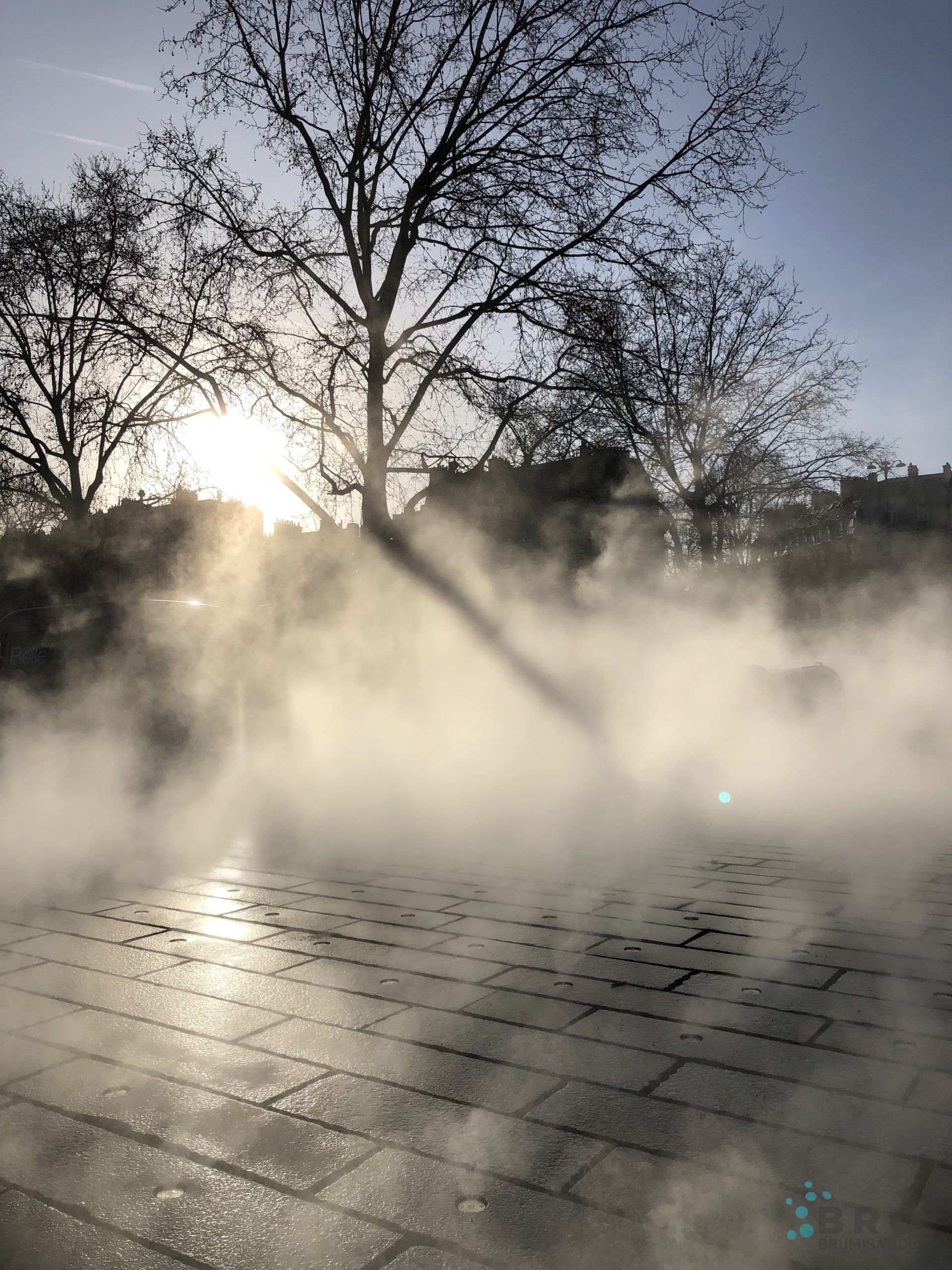 Brumisation urbaine au sol